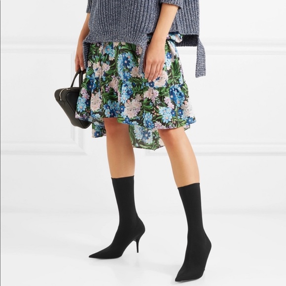 Balenciaga Knife Sock Heels - Picture 2 of 4